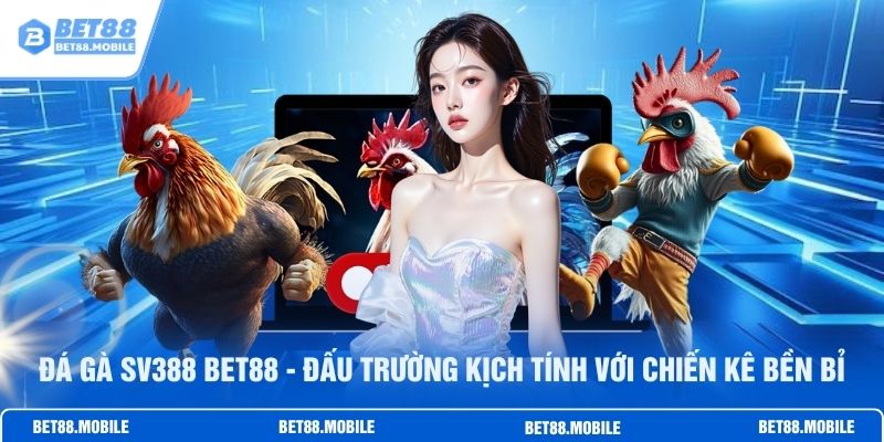 Đá Gà Sv388 BET88 - Đấu Trường Kịch Tính Với Chiến Kê Bền Bỉ