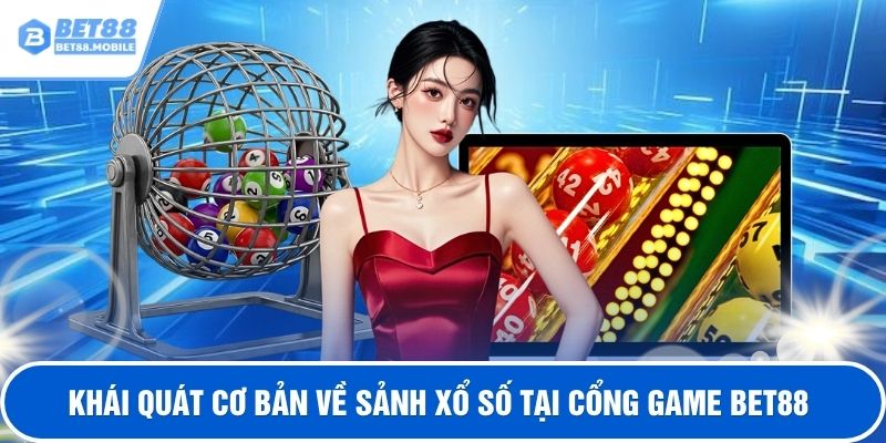 Khái quát cơ bản về sảnh xổ số tại cổng game BET88