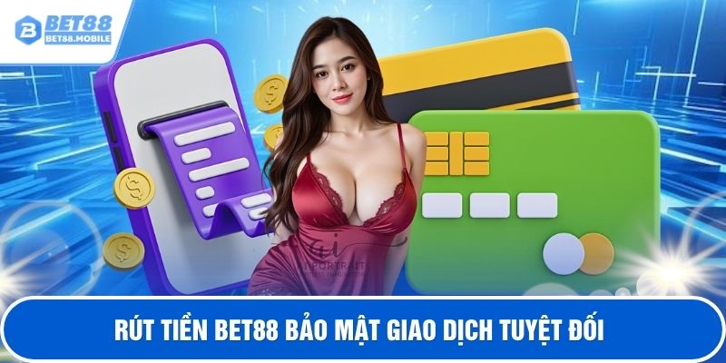 Rút tiền BET88 bảo mật giao dịch tuyệt đối