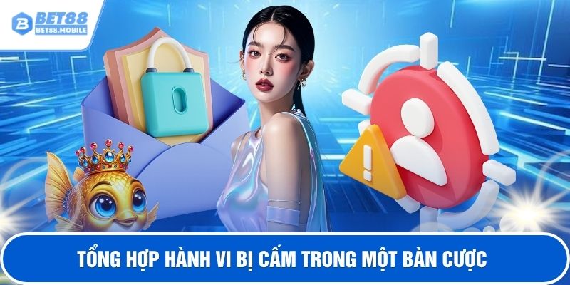 Tổng hợp hành vi bị cấm trong một bàn cược